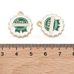 Emaille Anhänger Legierung&nbsp;FIND-H020-01A-G