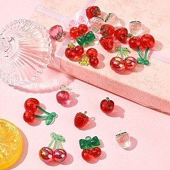 20шт прозрачные акриловые подвески&nbsp;OACR-FS0002-11