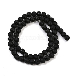 Синтетические бусины из лавы G-S397-D01-6mm