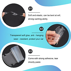 Ahademaker 2 комплект 2 стильных прозрачных защитных бампера из ПВХ для предотвращения столкновений&nbsp;DIY-GA0004-03