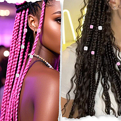 120 шт. 4 стиля бусины из АБС-пластика с имитацией жемчуга европейские&nbsp;FIND-SC0019-28B