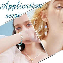 40 шт. 2-цветные подвески-картофелины из натурального культивированного пресноводного жемчуга PALLOY-HY00044