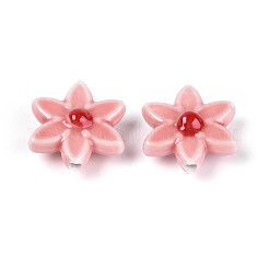 Фарфоровые бусины ручной работы&nbsp;PORC-N008-10H-01