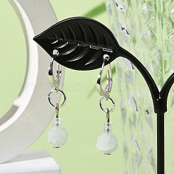 Фурнитура для сережек-русолок с антикоррозийным покрытием из стерлингового серебра 925 пробы STER-I017-087P