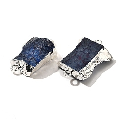 Необработанный натуральный окрашенный кварцевый кристалл звенья соединительные подвески&nbsp;G-K189-04S-04