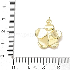 Pendentifs en laiton zircon cubique transparent&nbsp;CU-CBADD0C-03G