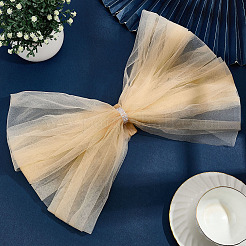 Палантин невесты из полиэстеровой марли&nbsp;AJEW-WH0314-878B