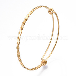 Ионное покрытие (ip) регулируемый браслет из нержавеющей стали 304 STAS-I066-01A-G