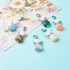 Кулон из акриловых бусин ангела&nbsp;X1-HJEW-JM00520