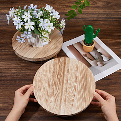 Expositores de madera redondos para joyas&nbsp;AJEW-WH0410-235