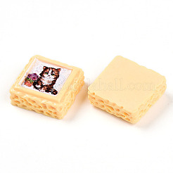 Непрозрачная смола декодирует кабошоны RESI-N039-130B