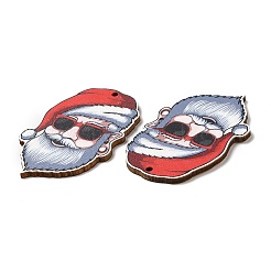 Большие деревянные подвески с рождественским принтом на одно лицо WOOD-D025-26