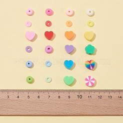 Полимерной глины ручной работы бисер нитей CLAY-FS0001-09