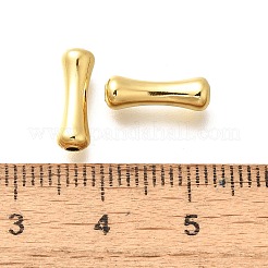 真鍮ビーズ  長持ちメッキ  カドミウムフリー＆鉛フリー  コラム  ゴールドカラー  9x3.5x3.5mm  穴：1.8mm&nbsp;KK-M312-16G