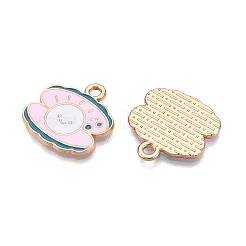 Pendentifs d'émail en alliage&nbsp;ENAM-T020-66B