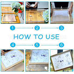 Изготовление деревянной бумаги&nbsp;DIY-WH0349-121B