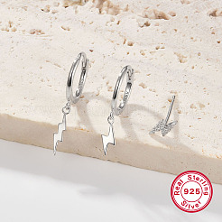 Серьги-гвоздики из стерлингового серебра s925 DS9928