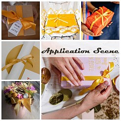 Высокая плотная атласная лента с одним лицом&nbsp;SRIB-Q009-6mm-189