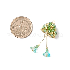 Стеклянные подвески&nbsp;PALLOY-MZ01033-01