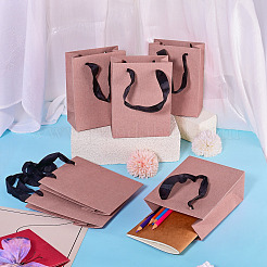 10 borsa regalo in carta con manici in nastro di nylon&nbsp;ABAG-TA0002-31A