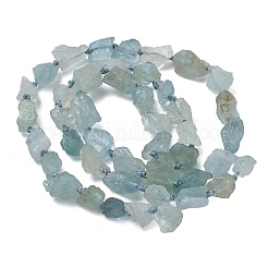 Природные Аквамарин бисер нитей&nbsp;G-L650-B01-01