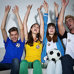 24 шт. 4 стиля футбольной компьютерной вышивки нашивки на ткань PATC-GO0001-01