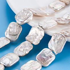 1 hebra de cuentas de perlas keshi naturales&nbsp;PEAR-PA0001-12