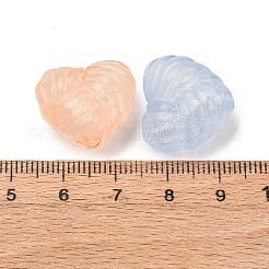 Светящиеся прозрачные акриловые бусины&nbsp;MACR-L015-15D