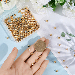 Spacer бисер латунные&nbsp;KK-BBC0015-08B