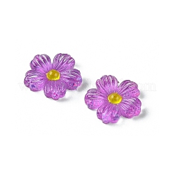 Кабошоны из полупрозрачной смолы&nbsp;RESI-E039-14