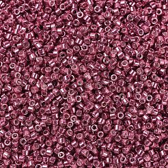 MIYUKIデリカビーズ  シリンダー  日本製シードビーズ  11/0  （db0428)亜鉛メッキライトクランベリー  1.3x1.6mm  穴：0.8mm  約10000個/袋  50 G /袋&nbsp;SEED-X0054-DB0428