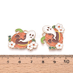 Подвески из сплава и эмали на тему Хэллоуина PALLOY-T093-04