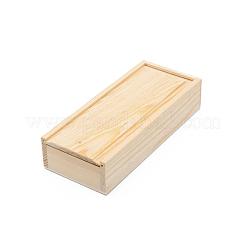 8шт деревянная коробка для хранения натуральных смешанных драгоценных камней бусины G-WH0010-04