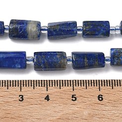 Нитки бусины из натурального ляписа-лазури&nbsp;G-C270-K10