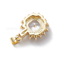 Стойки обшивки латунь кубического циркония подвески&nbsp;KK-E003-38G