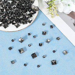 200 pièce de 4 styles de rivets à goujons en fer&nbsp;IFIN-GF0001-54B