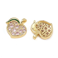 Латунные микро проложить кубического циркония подвески&nbsp;KK-C114-17G