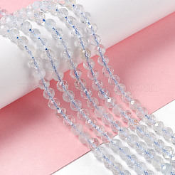 Натуральный топаз кристалл бисер прядь G-F717-20