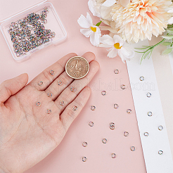 200 шт. Открытые соединительные кольца из нержавеющей стали 304 STAS-ME0001-81B