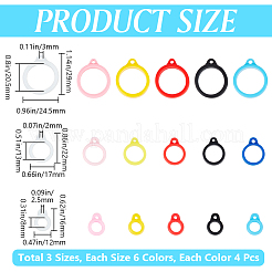 72шт. 18-х стильный силиконовый кулон&nbsp;SIL-CP0001-09