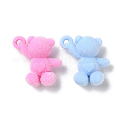 Флокированные акриловые подвески OACR-F007-04