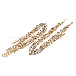 Подвески из латуни с микропаве и кубическим цирконием KK-B074-61G