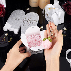 10 шт. квадратных складных коробок для конфет&nbsp;CON-TA0001-12