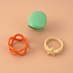 Fingerringe-Set aus Zinklegierung&nbsp;WG21422-01