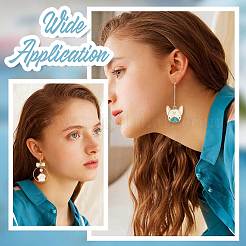 200 шт. крючки для сережек из хирургической нержавеющей стали 316 STAS-BBC0001-89