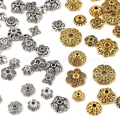 100шт 20 стиля колпачки из сплава в тибетском стиле&nbsp;TIBE-YW0001-85