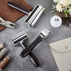 3 шт. 3 стиля дерево с железной кожей клеевые края ламинирующий валик TOOL-OC0001-78