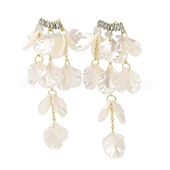 Серьги-гвоздики из сплава EJEW-G439-01G