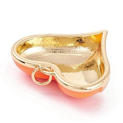 Латунь эмаль подвески&nbsp;KK-P201-24G-B