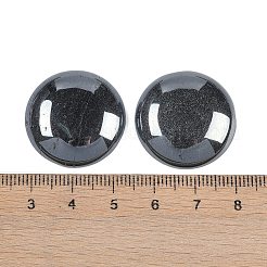 Synthetische nichtmagnetische Hämatit-Cabochons&nbsp;G-H1596-FR-25mm-31